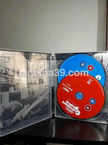 A Clockwork Orange 4K Steelbook Edición Limitada + Blu-ray 4k Steelbook