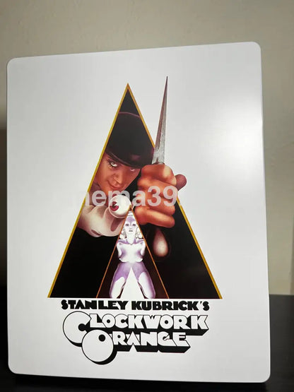 A Clockwork Orange 4K Steelbook Edición Limitada + Blu-ray 4k Steelbook