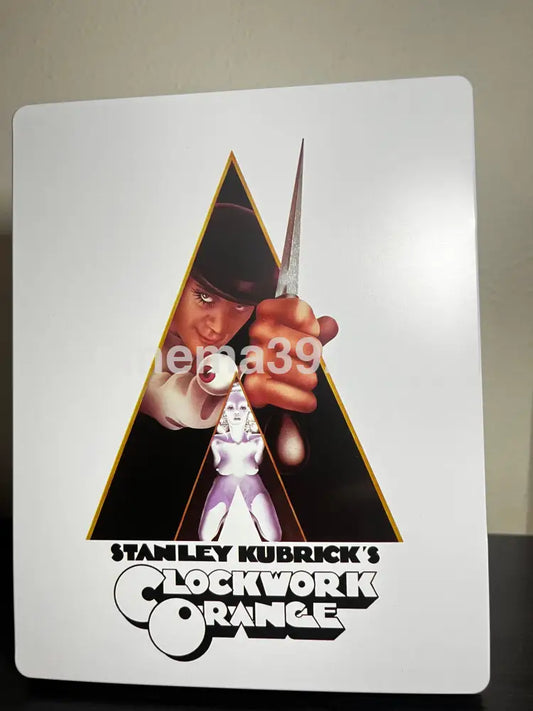 A Clockwork Orange 4K Steelbook Edición Limitada + Blu-ray 4k Steelbook