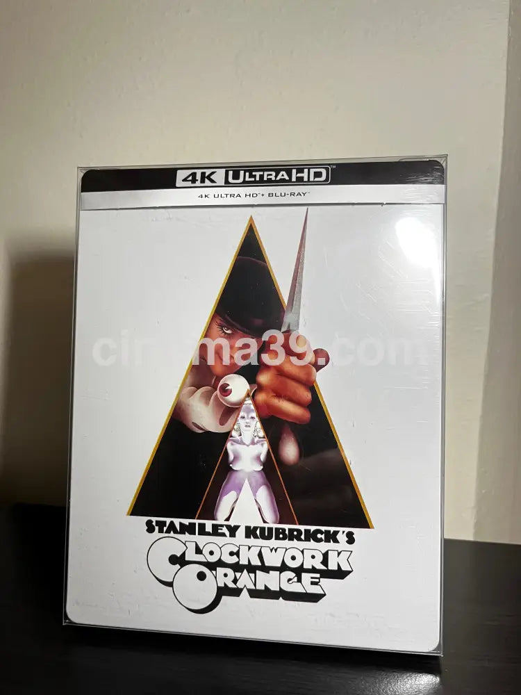 A Clockwork Orange 4K Steelbook Edición Limitada + Blu-ray 4k Steelbook