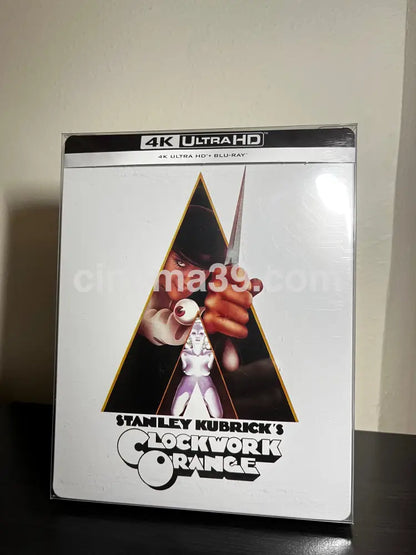 A Clockwork Orange 4K Steelbook Edición Limitada + Blu-ray 4k Steelbook