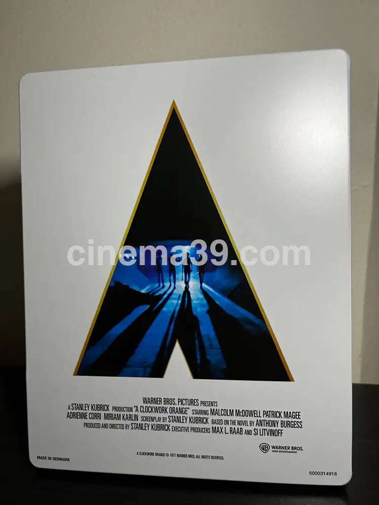 A Clockwork Orange 4K Steelbook Edición Limitada + Blu-ray 4k Steelbook