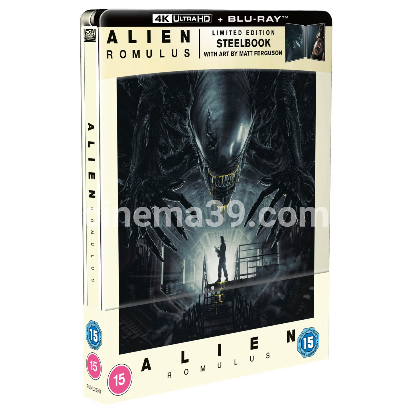 Alien: Romulus Steelbook 4K + Blu-ray Edición Limitada