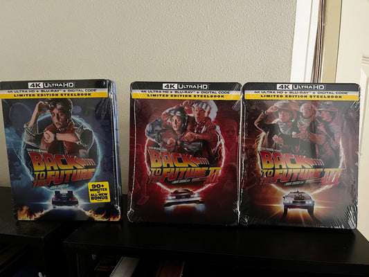 [Nuevo] Back To The Future Trilogy 4K Steelbook + Código Digital