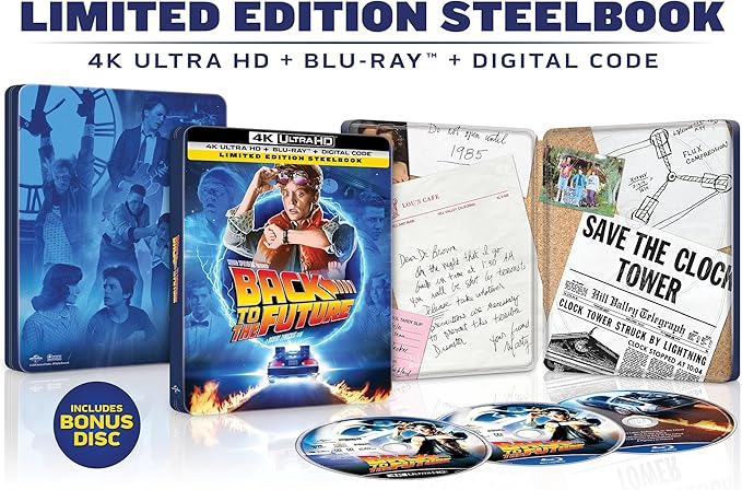 [Nuevo] Back To The Future Trilogy 4K Steelbook + Código Digital