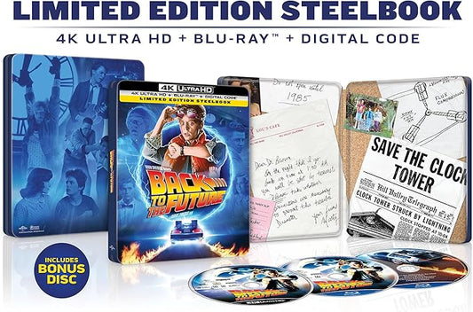 [Nuevo] Back To The Future Trilogy 4K Steelbook + Código Digital