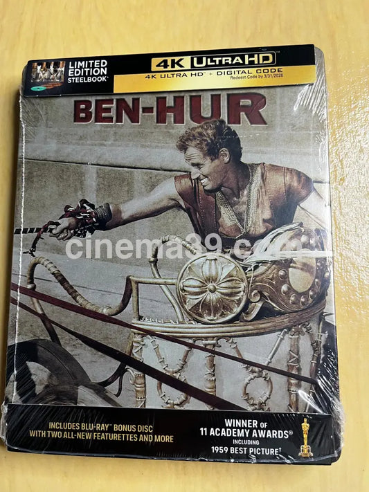 Ben Hur Película 4K Steelbook 4k Steelbook