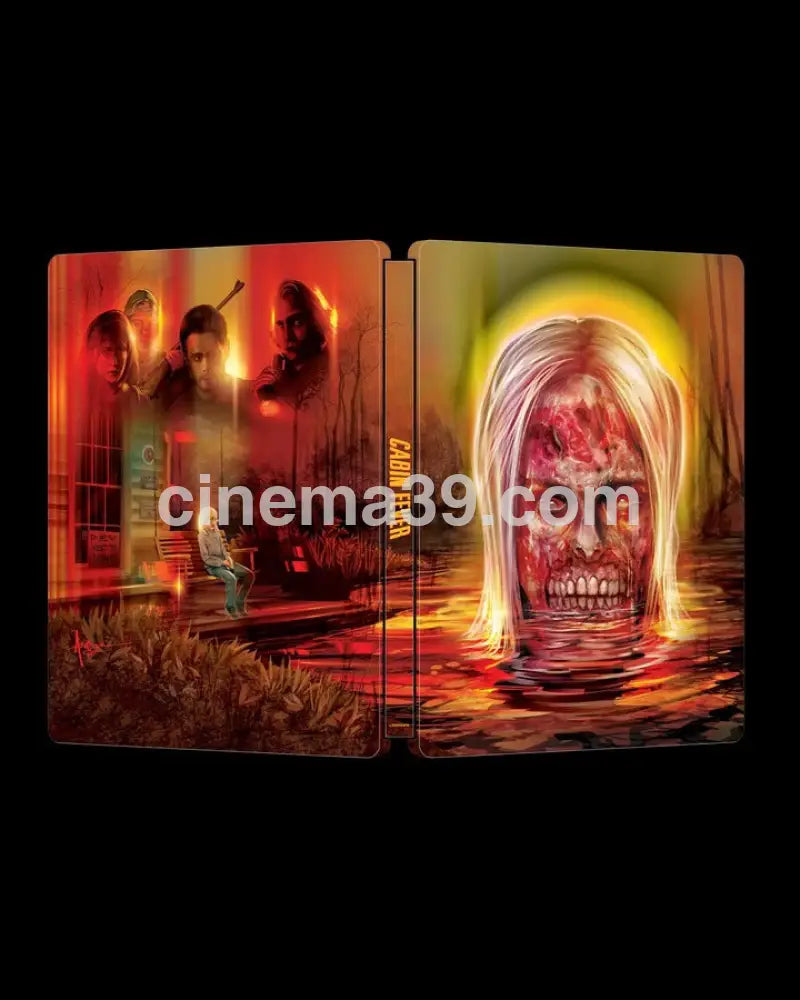 Cabin Fever 4K Steelbook + Blu-ray + Código Digital 4k Steelbook