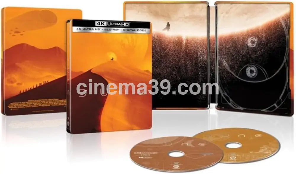 Dune Part One 4K Steelbook + Blu-ray Importado Korea 4k Steelbook