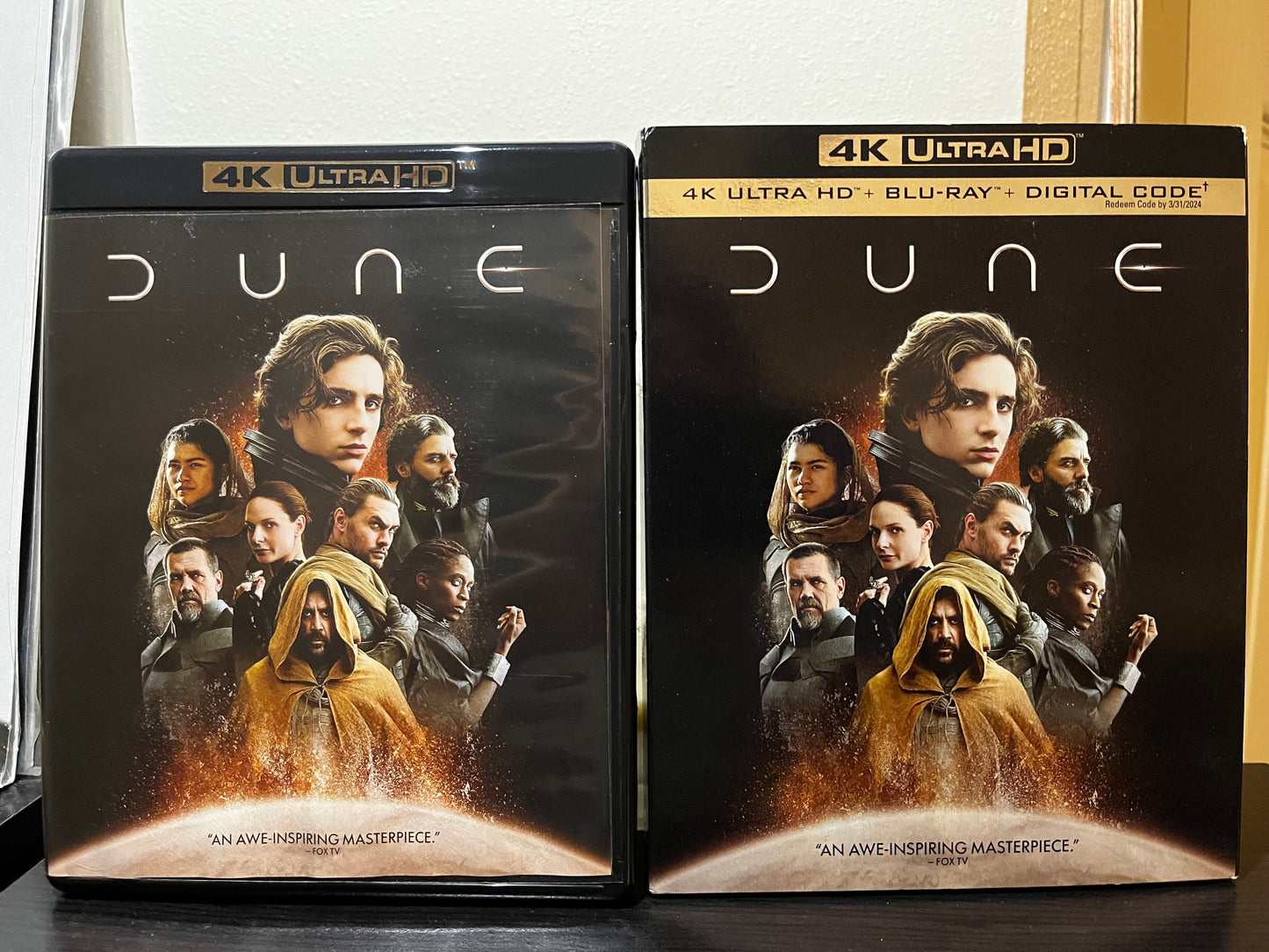 [Usado] Dune Part I Película 4K + Blu-ray