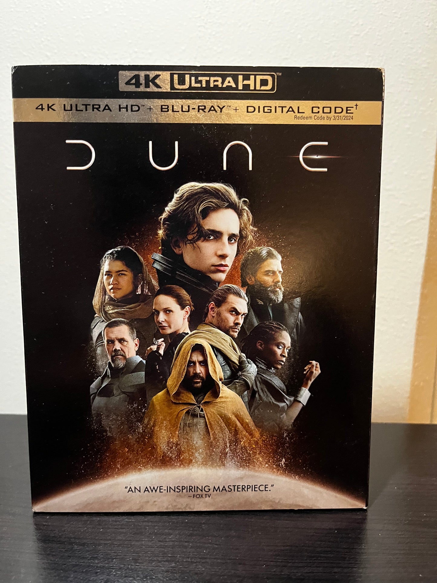 [Usado] Dune Part I Película 4K + Blu-ray