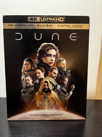 [Usado] Dune Part I Película 4K + Blu-ray