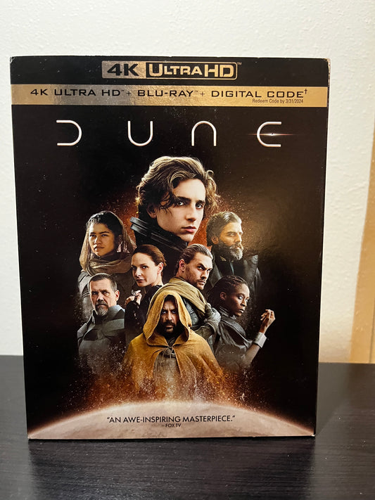 [Usado] Dune Part I Película 4K + Blu-ray