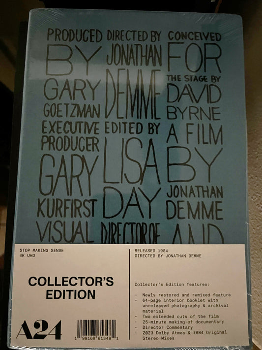[Nuevo] Stop Making Sense A24 Película Concierto 4K