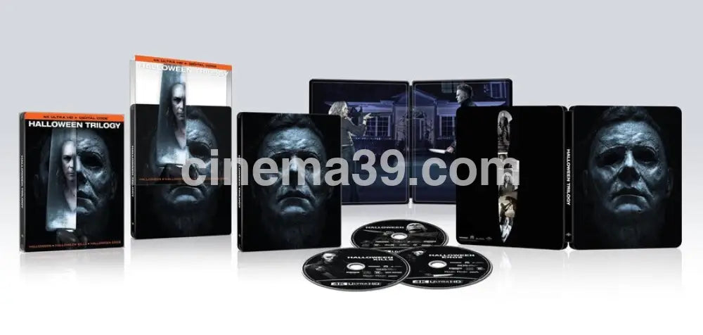 Halloween Trilogy 4K Steelbook + Código Digital 4k Steelbook