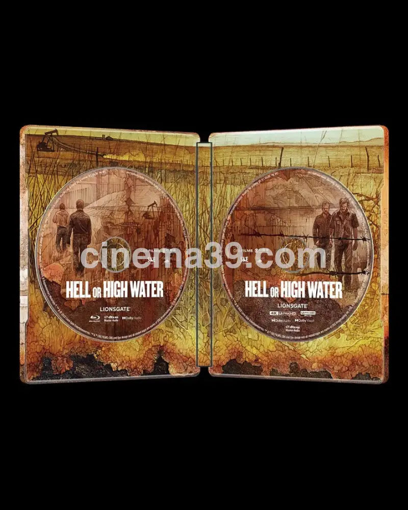 Hell or High Water Película 4K Steelbook + Blu-ray + Digital 4k Steelbook