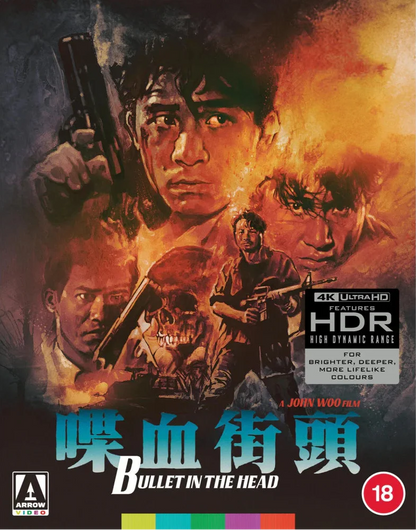 Bullet In The Head Película 4K + Blu-ray Arrow (Copy)