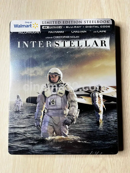 Interstellar Película 4K Steelbook Edición Waltmart Exclusive 4k Steelbook
