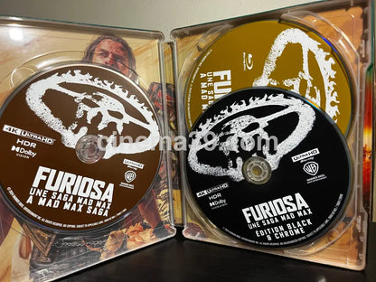 Mad Max: Furiosa 4K Steelbook + Blu-ray 4k Steelbook