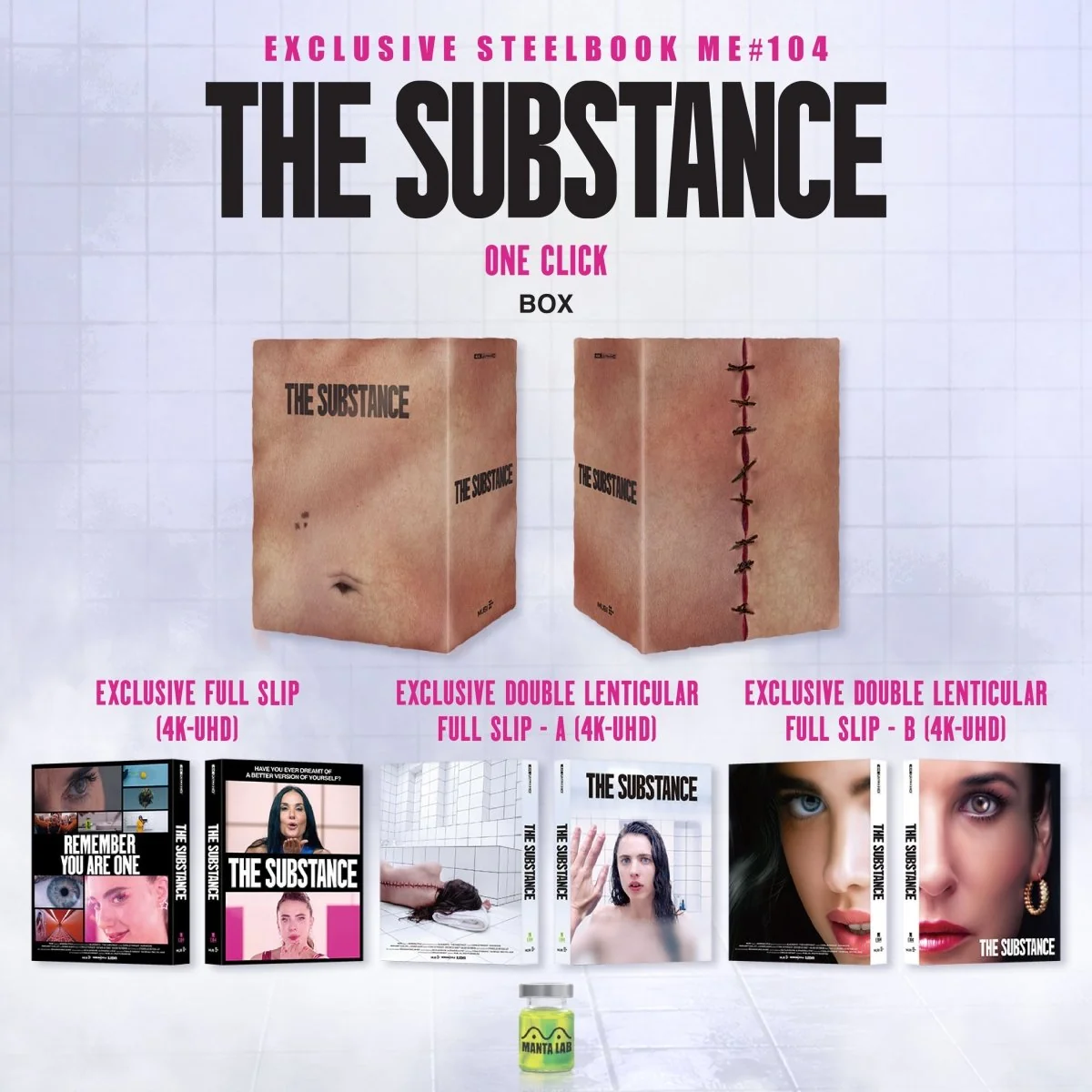The Substance OC 4K Steelbook ME#104