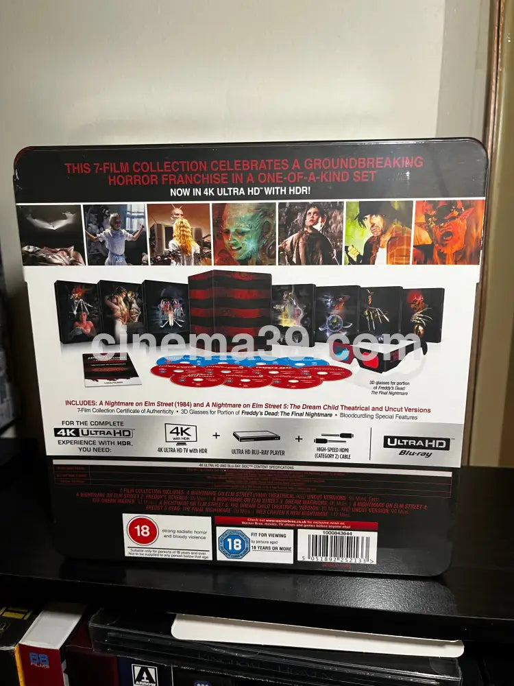 [Nuevo] A Nightmare on Elm Street Colección Set 4K 4K Collector Edition