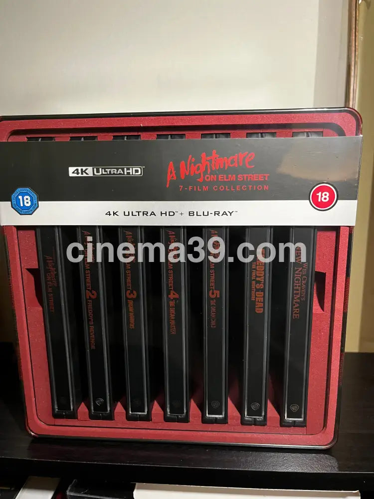 [Nuevo] A Nightmare on Elm Street Colección Set 4K 4K Collector Edition