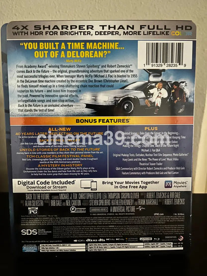[Nuevo] Back To The Future I 4K Steelbook + Bluray + Código Digital 4K Limited Edition