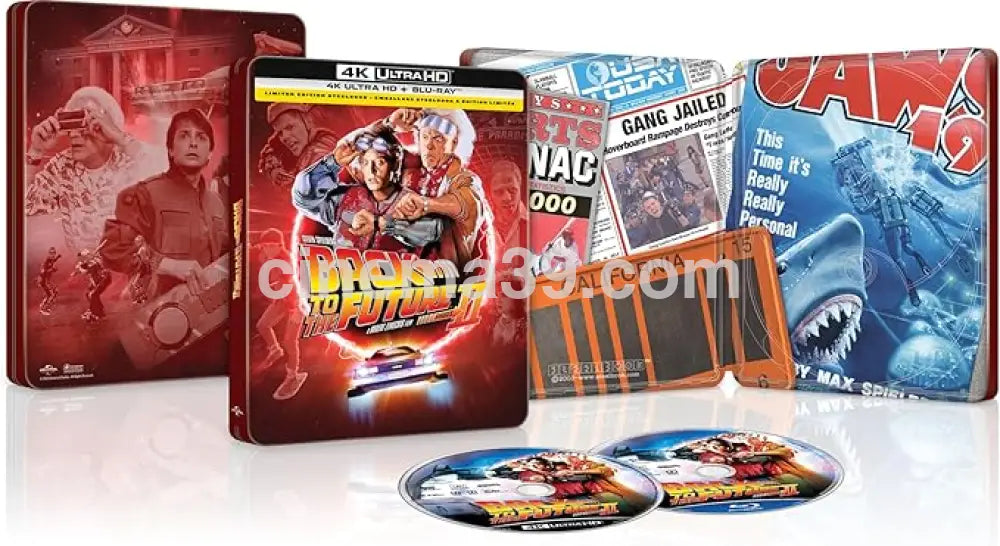 [Nuevo] Back To The Future Trilogy 4K Steelbook + Blu-ray + Código Digital 4k Steelbook
