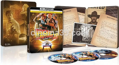 [Nuevo] Back To The Future Trilogy 4K Steelbook + Blu-ray + Código Digital 4k Steelbook