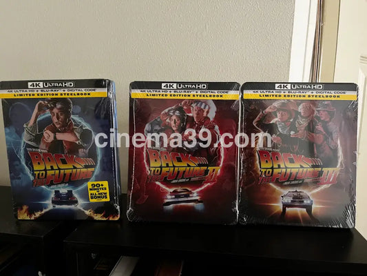 [Nuevo] Back To The Future Trilogy 4K Steelbook + Blu-ray + Código Digital 4k Steelbook