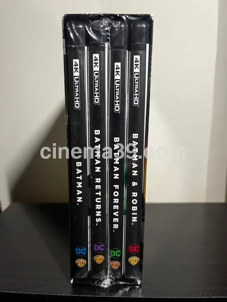 [Nuevo] Batman 4 Film Collection Películas 4K + Bluray 4K