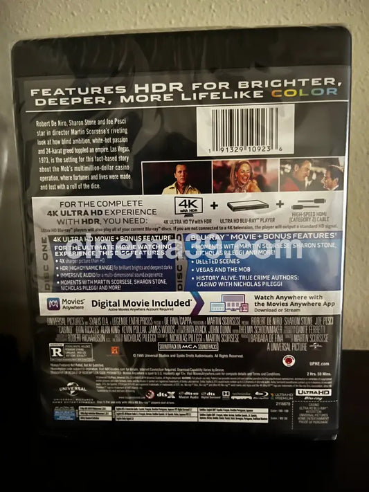 [Nuevo] Casino (1995) 4K + Bluray + Código Digital 4K