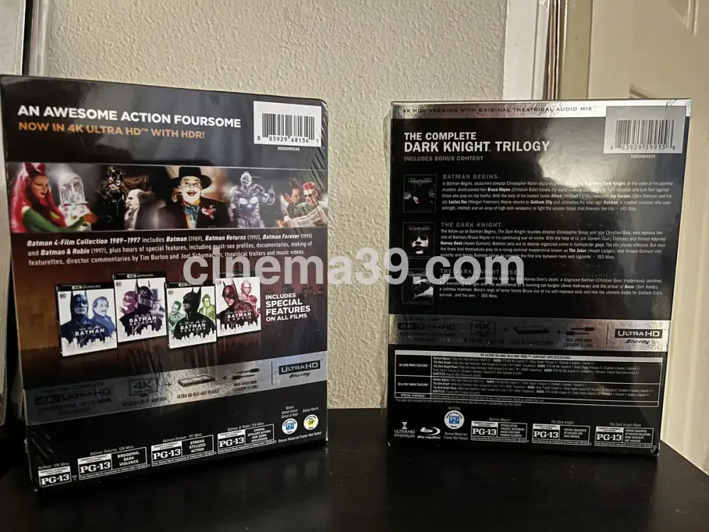 [Nuevo] Colección Definitiva De 7 Películas De Batman 4k 4K Movie