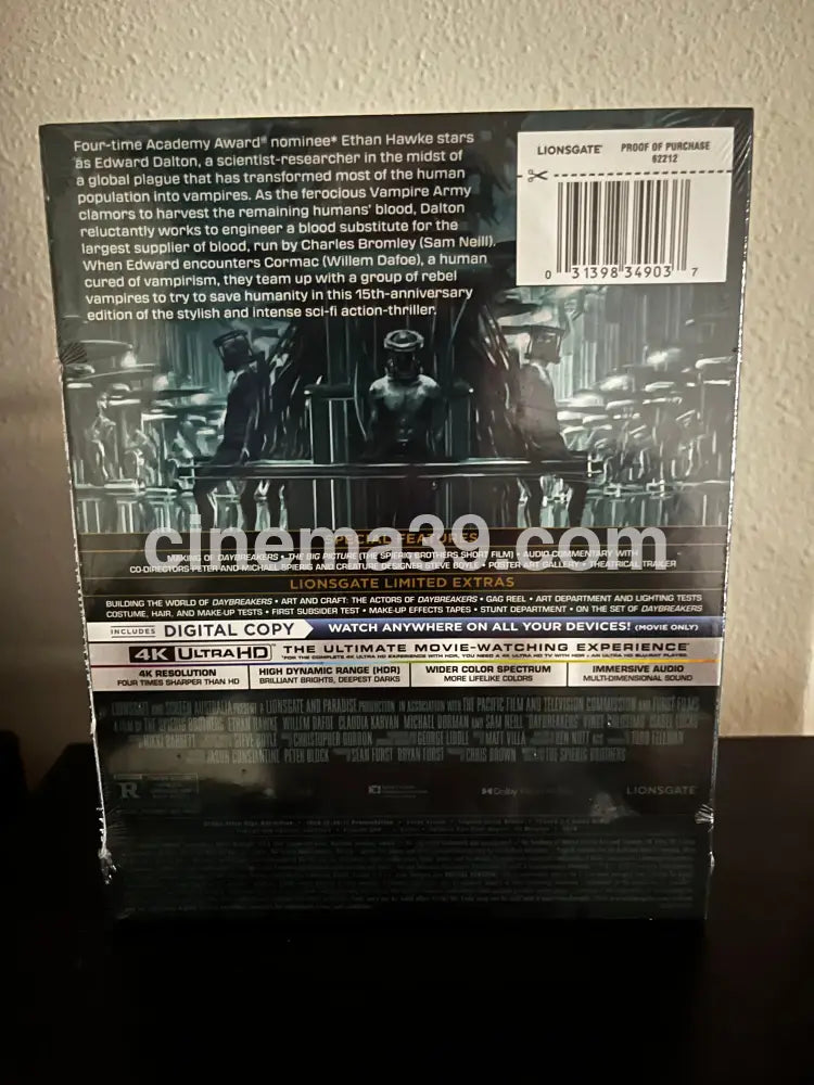 [Nuevo] Daybreakers 4K SteelBook + Código Digital 4k Steelbook