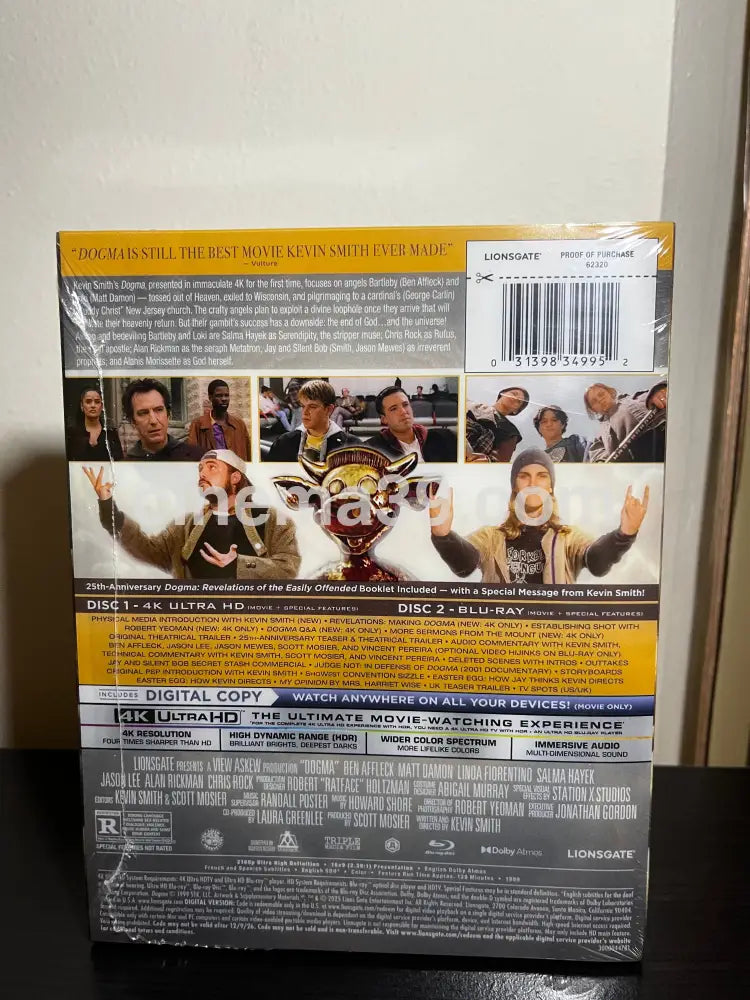 [Nuevo] Dogma 4K Steelbook Lionsgate Limited 4k Steelbook
