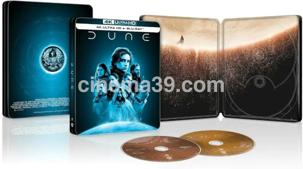 [Nuevo] Dune Part 1 Steelbook 4K Edición Glow In The Dark + Blu-ray 4k Steelbook