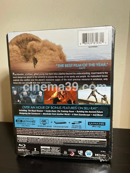 [Nuevo] Dune Part 1 Steelbook 4K Edición Glow In The Dark + Blu-ray 4k Steelbook
