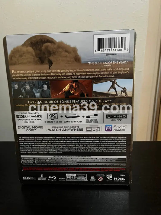 [Nuevo] Dune Parte 1 4K Steelbook LE + Bluray + Código Digital 4K Collector Edition