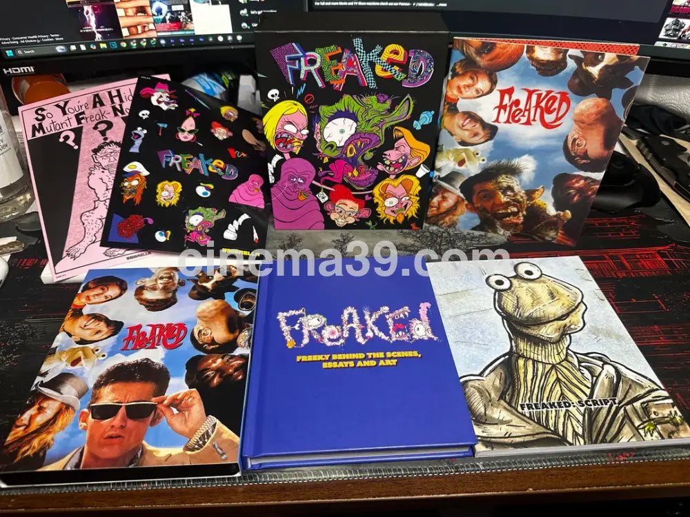 [Nuevo] Freaked (1993) Película 4K + 2 Blu-ray Edición de Colección 4K Collector Edition