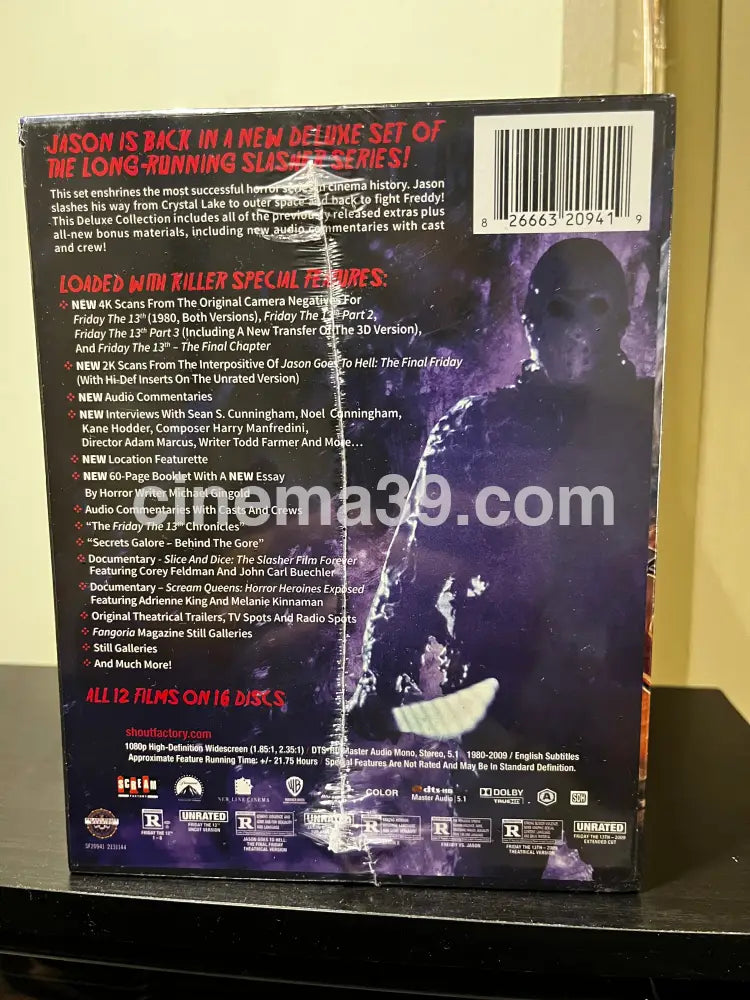 [Nuevo] Friday the 13th Deluxe Collection Blu-ray Blu-ray Collection