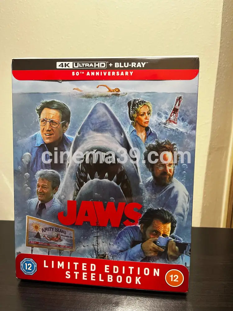 [Nuevo] Jaws Steelbook 4K Edición Limitada 50 Aniversario + Blu-ray 4k Steelbook
