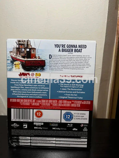 [Nuevo] Jaws Steelbook 4K Edición Limitada 50 Aniversario + Blu-ray 4k Steelbook