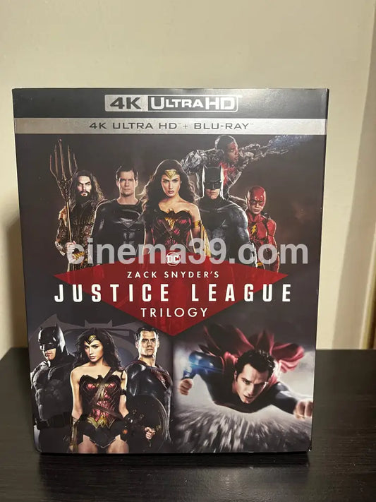 [Nuevo] Justice League Trilogía 4K Ultra HD + Blu-ray 4k Trilogía
