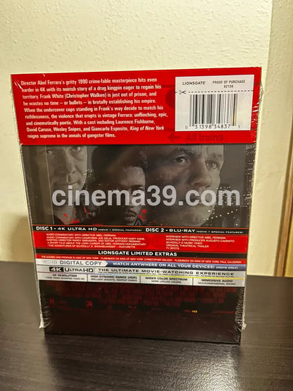 [Nuevo] King of New York 4K Steelbook + Blu-ray 4k Steelbook