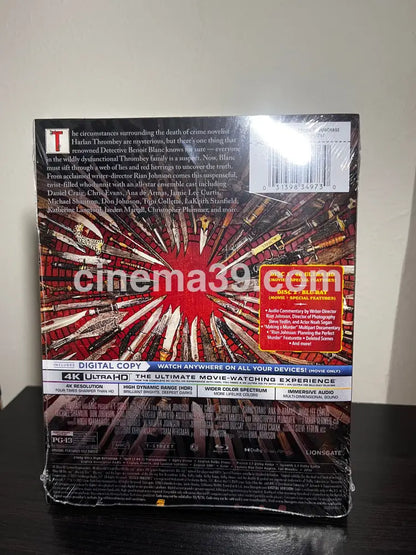 [Nuevo] Knives Out 4K Steelbook Reprint - Original Edition 4k Steelbook