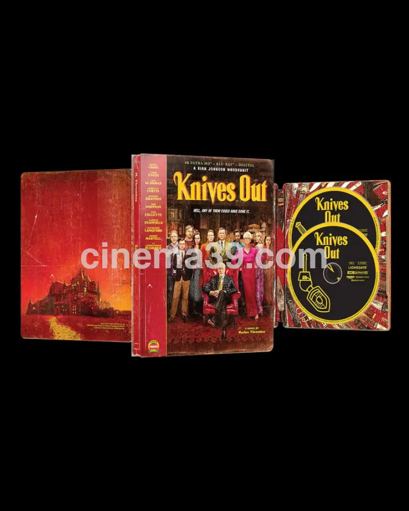 [Nuevo] Knives Out 4K Steelbook Reprint - Original Edition 4k Steelbook