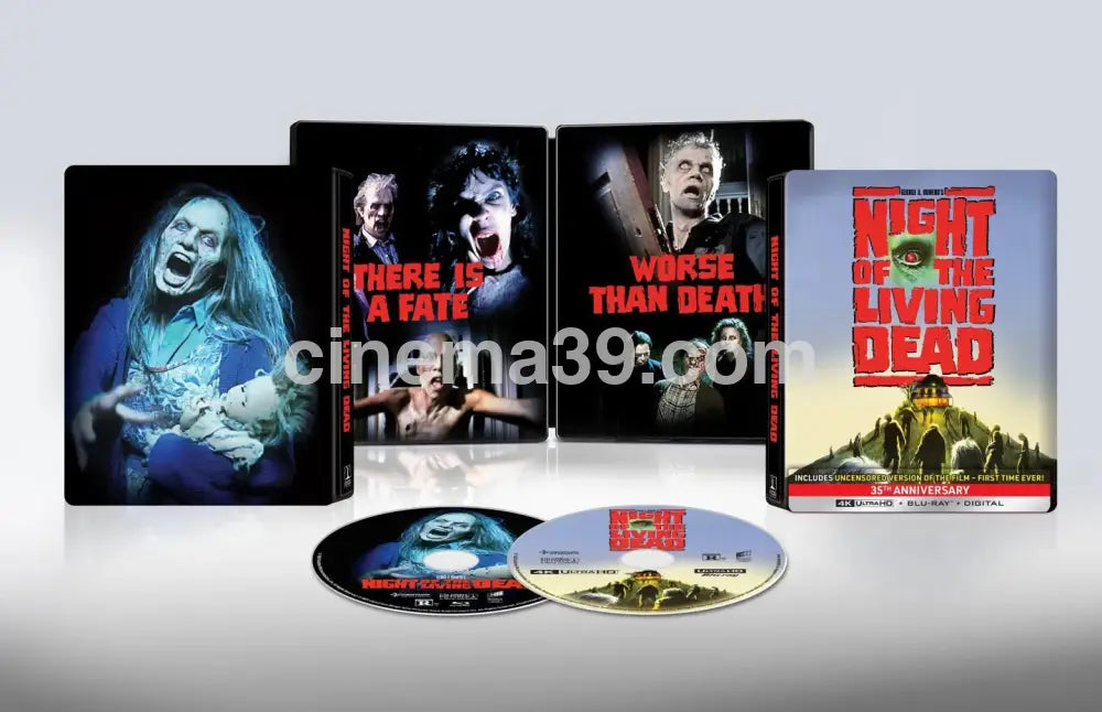 [Nuevo] Night Of The Living Dead 4k Steelbook + Blu-ray + Digital 4k Steelbook