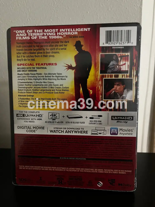 [Nuevo] Nightmare On Elm Street 4K Steelbook + Bluray + Código Digital 4K Limited Edition