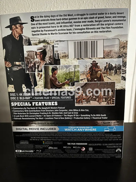 [Nuevo]Once Upon a Time in The West 4k +Bluray + Código Digital 4K