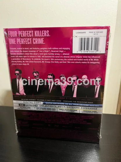 [Nuevo] Reservoir Dogs Steelbook 4K Lionsgate Limited [Detalle] 4k Steelbook
